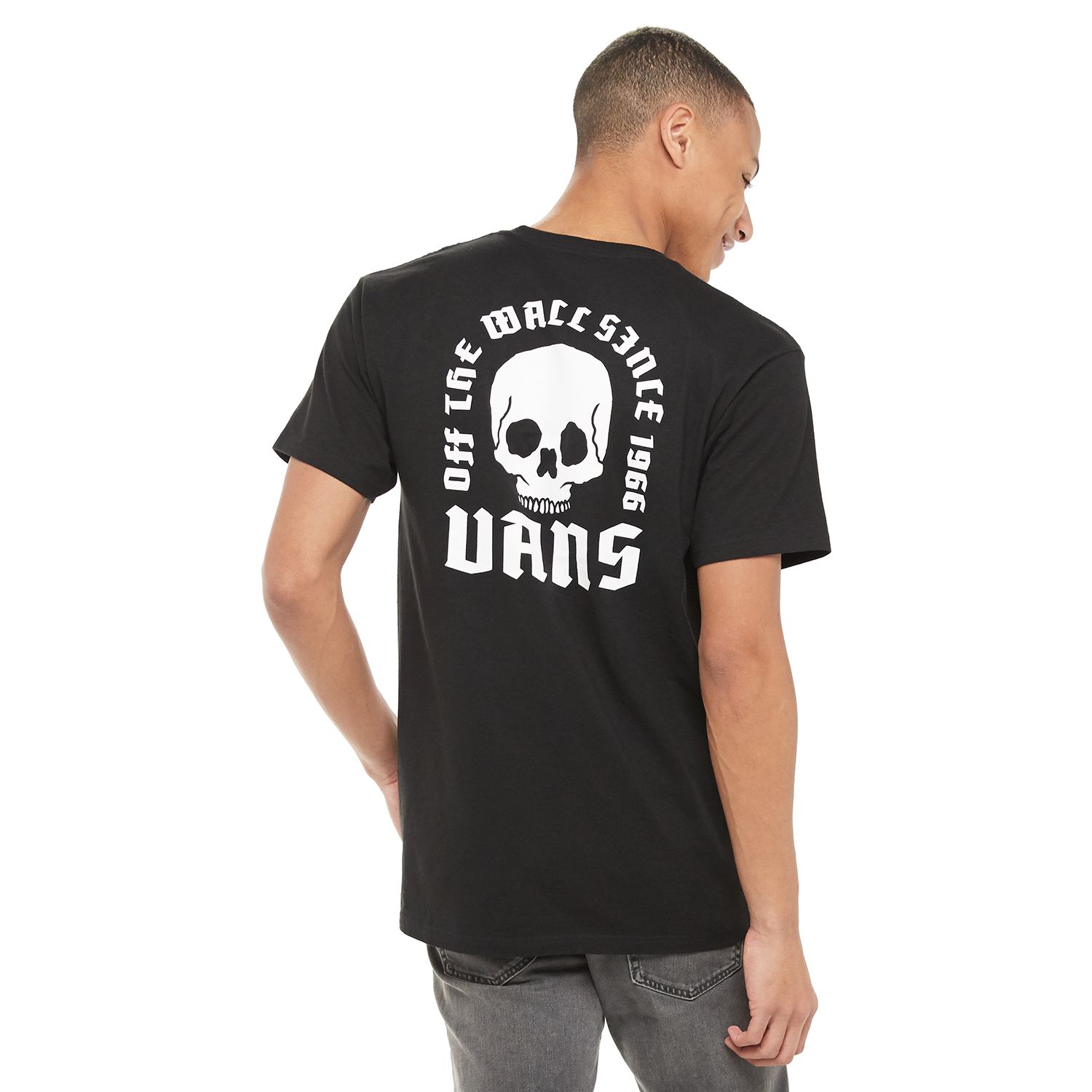 vans t shirt skull