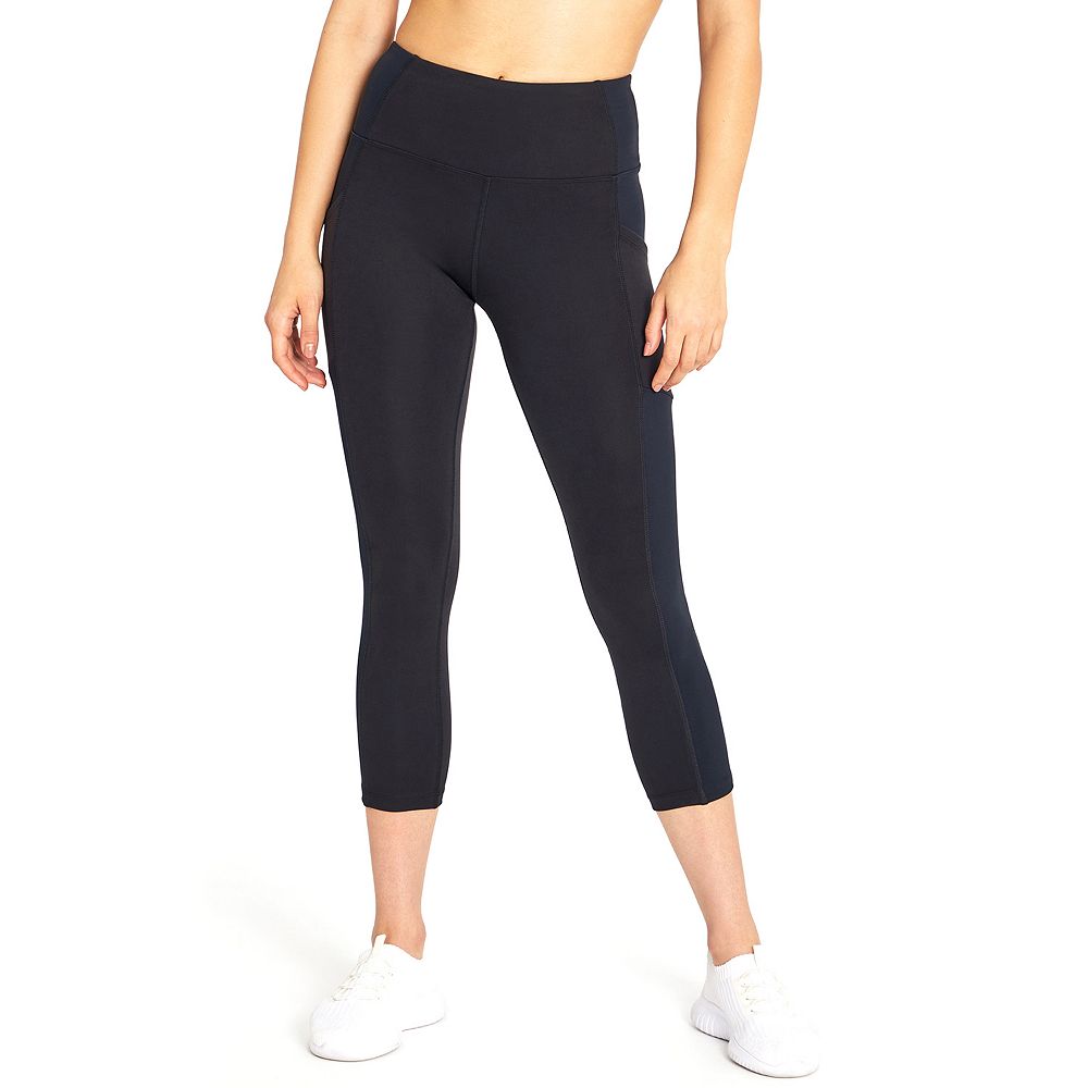 Marika Leggings Capri Donna Tummy Control – Morbido Elasticizzato Con Power Mesh – Vita Alta 10,2 Cm – Vestibilità Slim – Colore Nero - 2