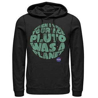 Men's NASA Pluto Was A Planet Graphic Hoodie
