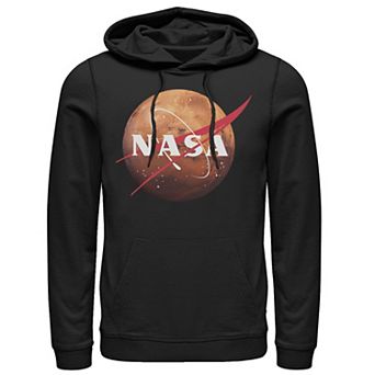 Men's NASA Mars Planet Logo Graphic Hoodie