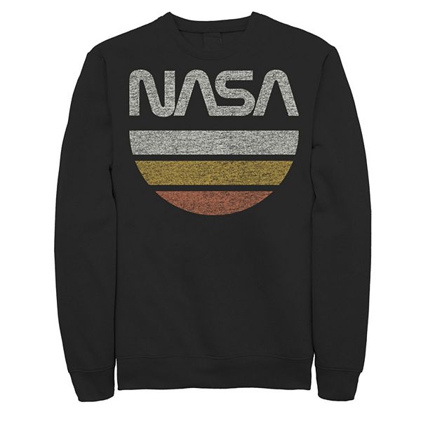 Men's NASA Half Moon Graphic Fleece Pullover