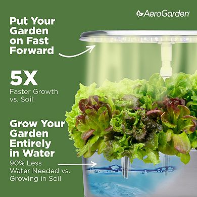 AeroGarden Bounty Elite with Gourmet Herbs Seed Pod Kit