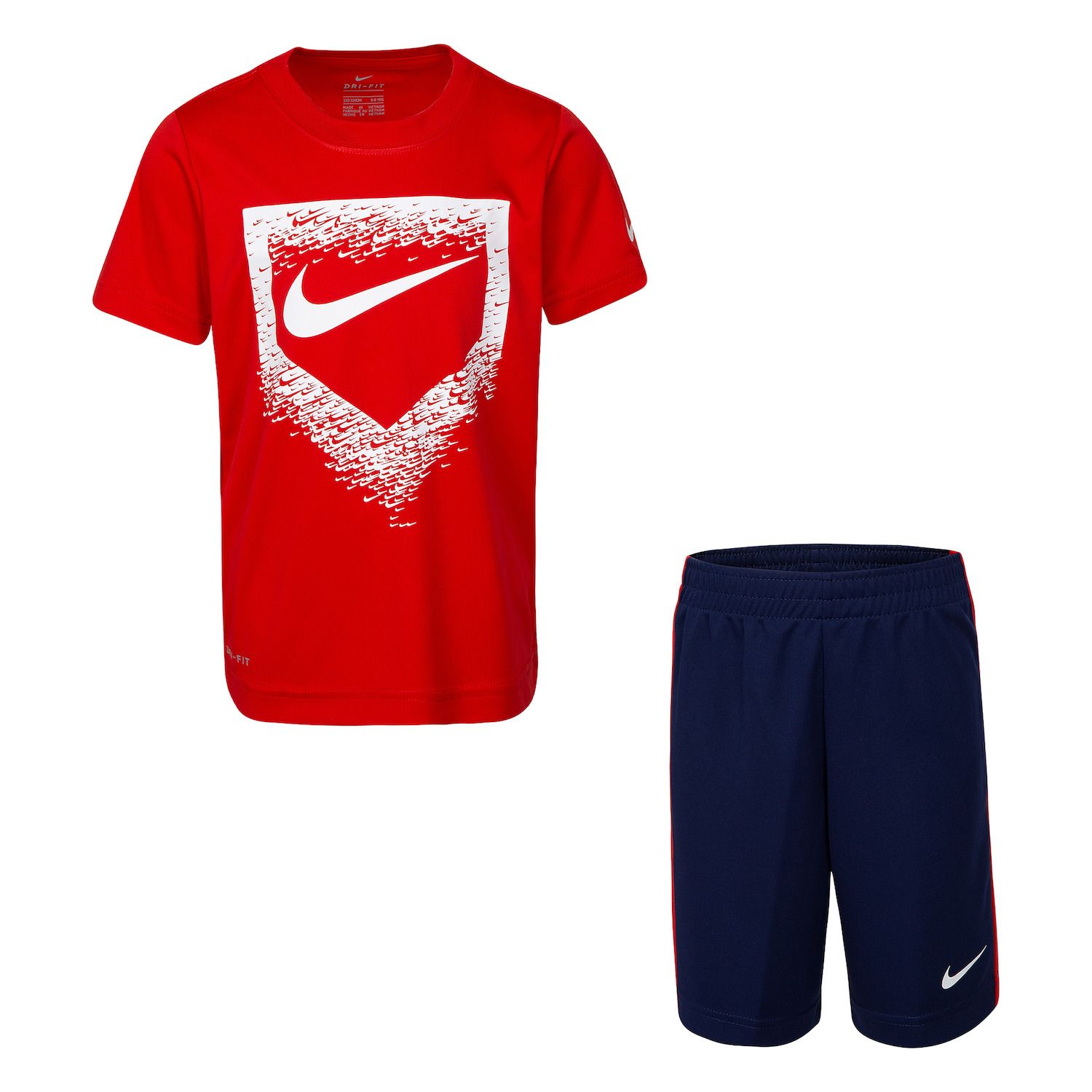 boys nike short sets