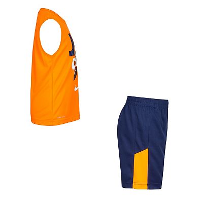 Boys 4-7 Nike Just Do It Muscle Tank Top & Shorts Set