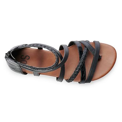 SO® Electrifying Women's Gladiator Sandals