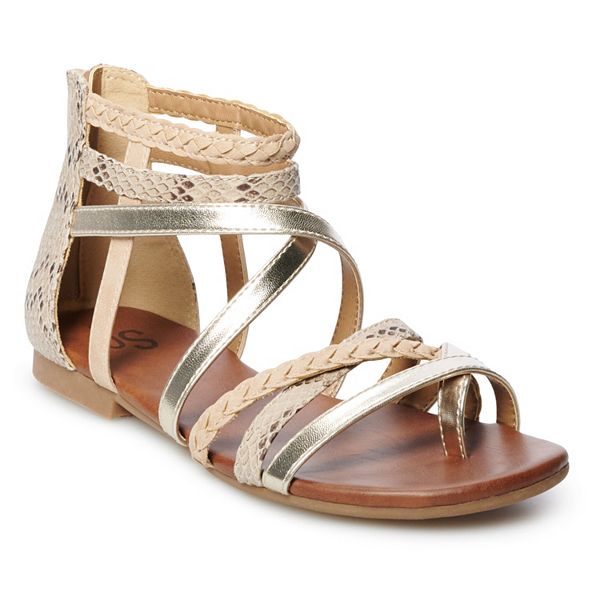 SO® Electrifying Women's Gladiator Sandals