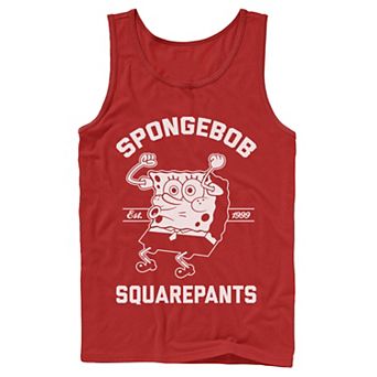 Men's Nickelodeon SpongeBob SquarePants Excited Established 99 Tank Top