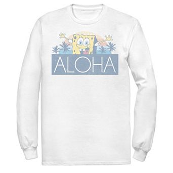 Men's Nickelodeon SpongeBob SquarePants Aloha Vintage Sunset Tee
