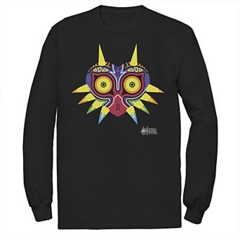 Men's Nintendo Legend Of Zelda Majoras Mask Portrait Logo Tee