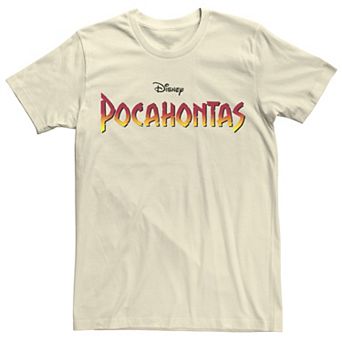 Disney's Pocahontas Men's Title Logo Tee
