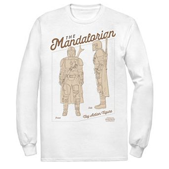 Men's Star Wars The Mandalorian Toy Action Figure Tee
