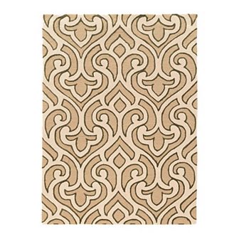 Linon Trio Neutral Design Rug
