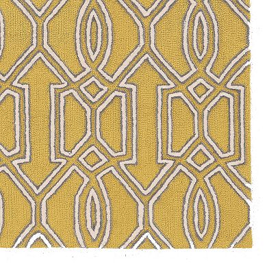 Linon Trio Art Deco Rug