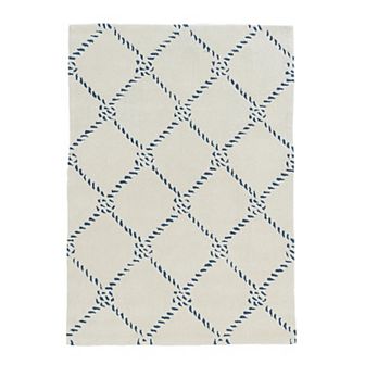 Linon Trio Rope Design Rug