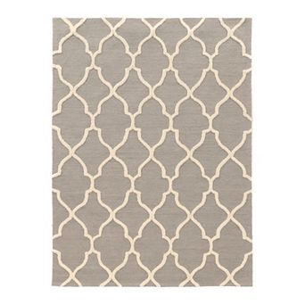 Linon Trio Geo Patterned Rug