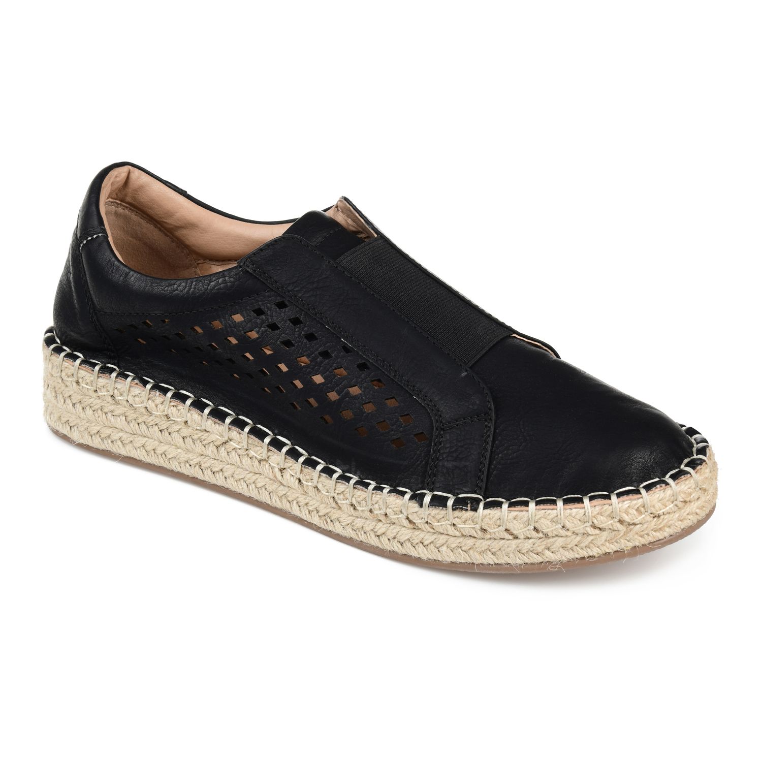 espadrille sneakers black