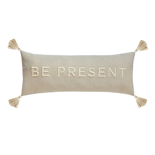 Sonoma Goods For Life Be Present Oversized Feather Fill Throw