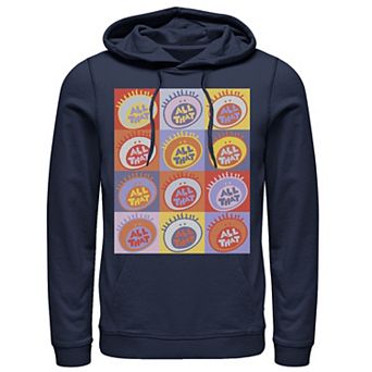 Men's Nickelodeon All That Classic Vintage Logo Panels Graphic Hoodie