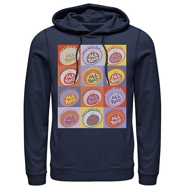 Men s Nickelodeon All That Classic Vintage Logo Panels Graphic Hoodie