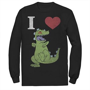 Men's Nickelodeon RugRats I Love Reptar Long Sleeve Graphic Tee