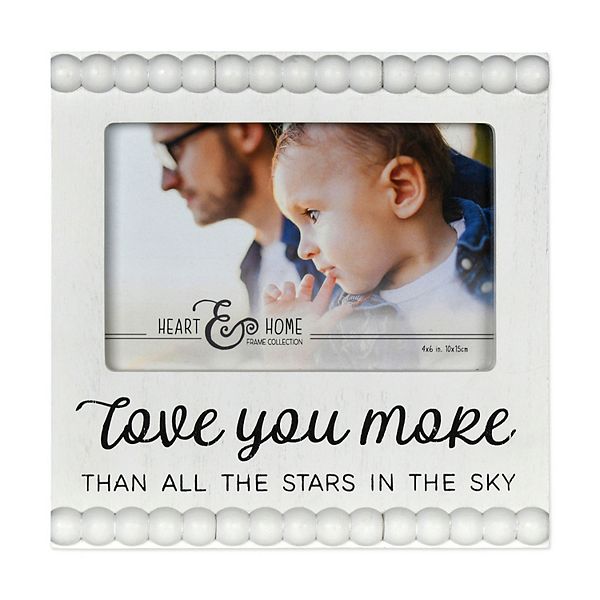 New View Gifts Accessories Love You More Than All The Stars Frame