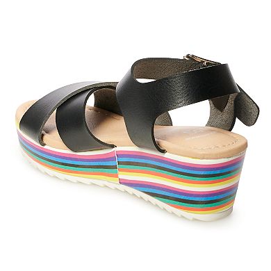 SO® Delsie Girls' Wedge Sandals