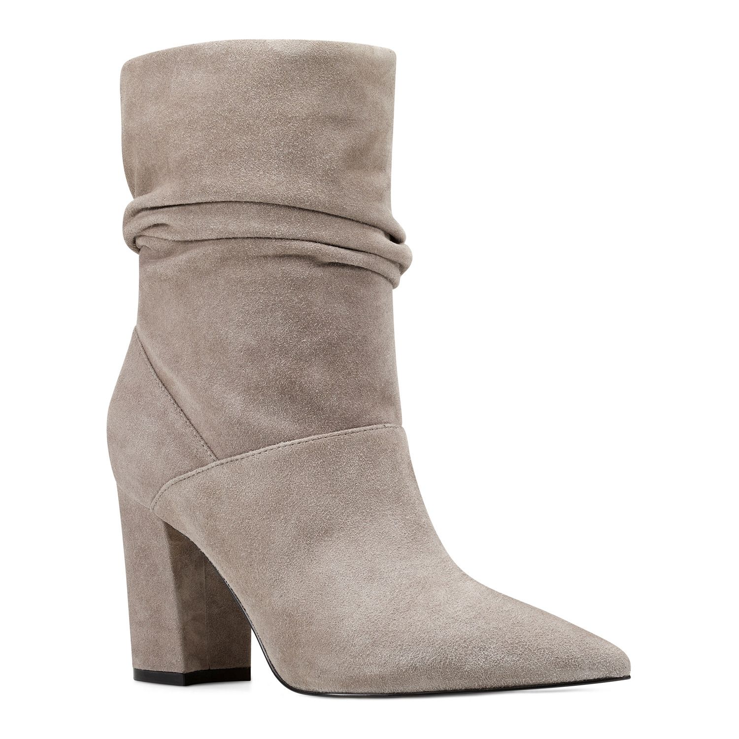 suede slouch boots womens