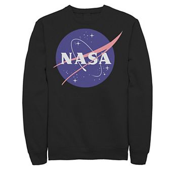 Men's NASA Classic Circle Logo Graphic Fleece Pullover