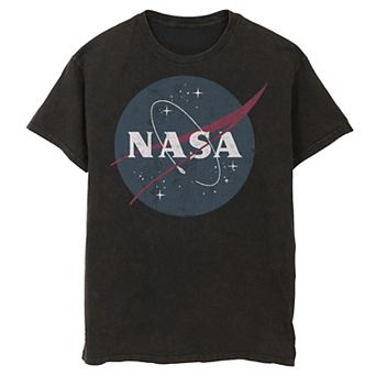 Men's NASA Retro Distressed Classic Logo Graphic Tee