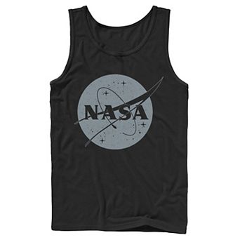 Men's NASA Simple Classic Circle Logo Graphic Tank Top