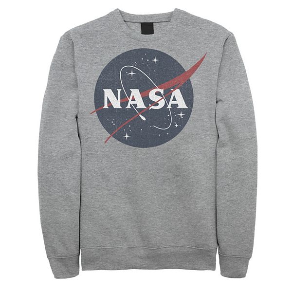 Men's NASA Classic Circle Logo Graphic Fleece Pullover