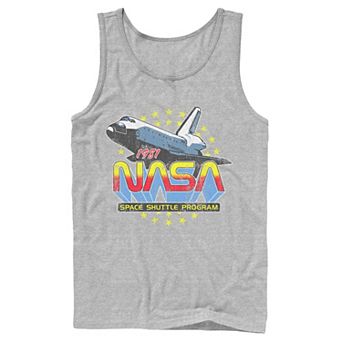 Men's NASA Retro Space Shuttle Program Graphic Tank Top