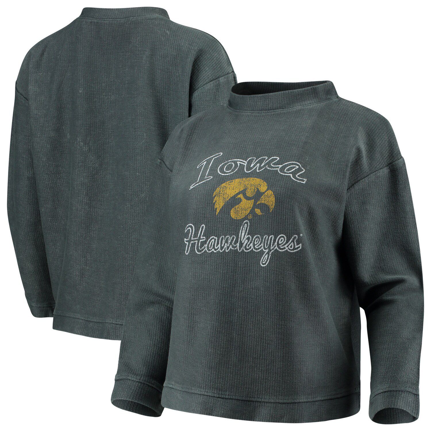 iowa hawkeye women's crewneck sweatshirt