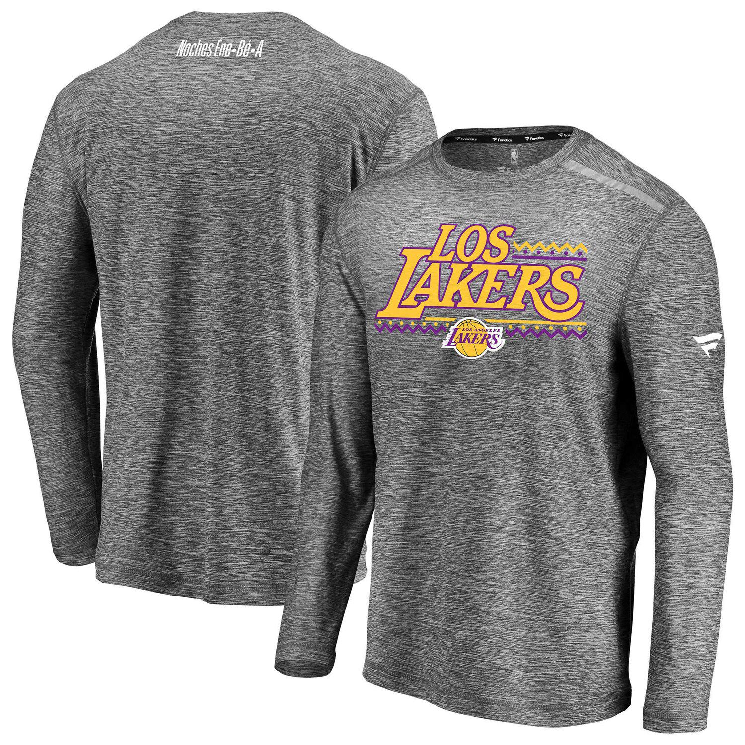 lakers long sleeve shooting shirt