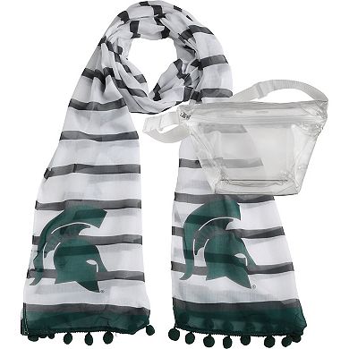 Michigan State Spartans Fanny Pack Scarf Set