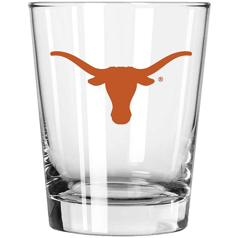 Texas Longhorns 15oz. Double Old Fashioned Glass, Multicolor