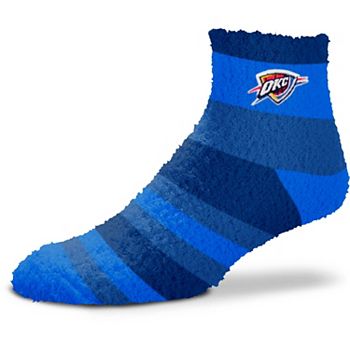 For Bare Feet NCAA Rainbow Fuzzy Sleep Soft Socks-1 Size Fits Most