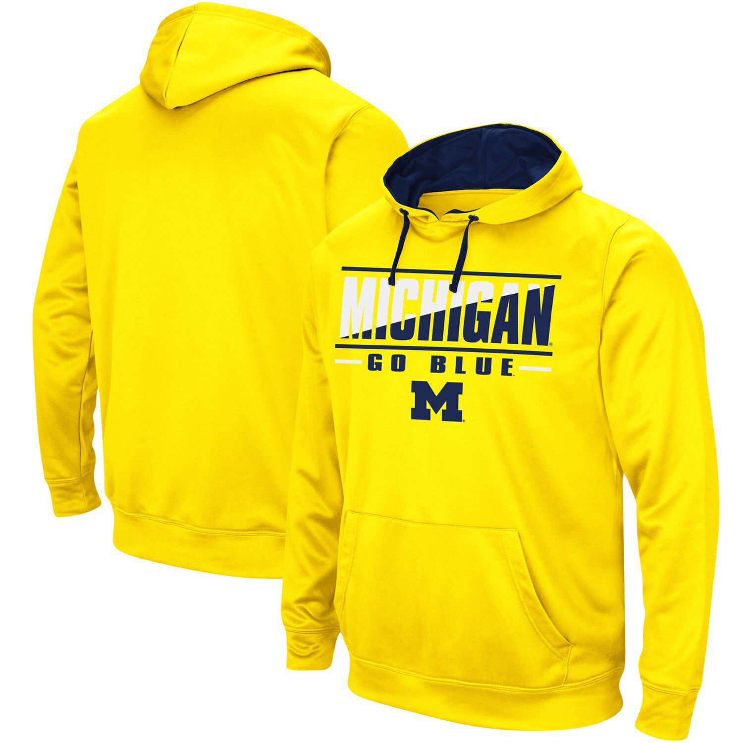 maize michigan hoodie