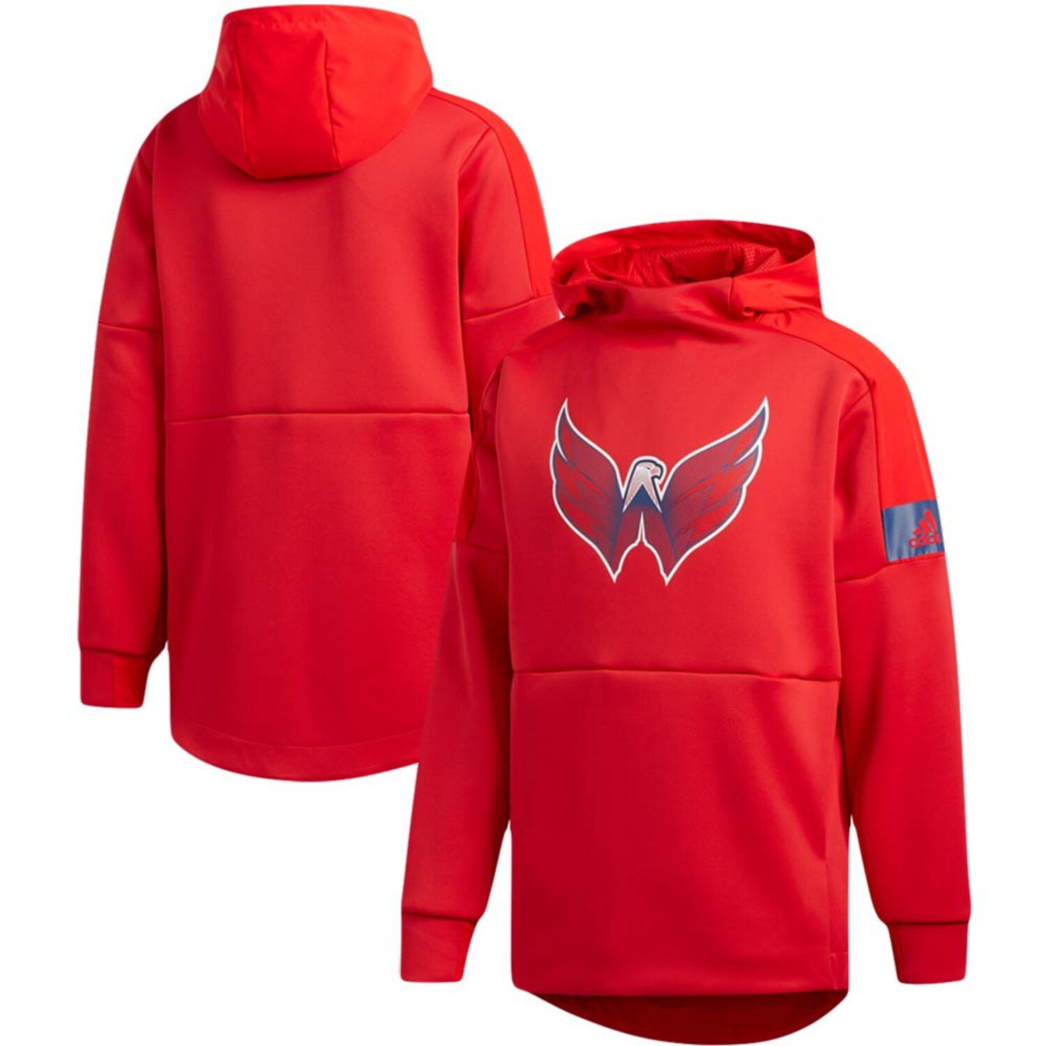 adidas red pullover