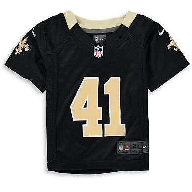 Toddler Nike Alvin Kamara Black New Orleans Saints Player Game Jersey