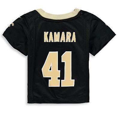 Toddler Nike Alvin Kamara Black New Orleans Saints Player Game Jersey