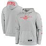 Men's Converse Heathered Gray Houston Rockets Essential Pullover Hoodie