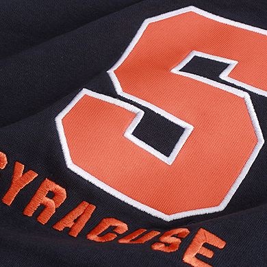 Youth Stadium Athletic Navy Syracuse Orange Big Logo Pullover Hoodie