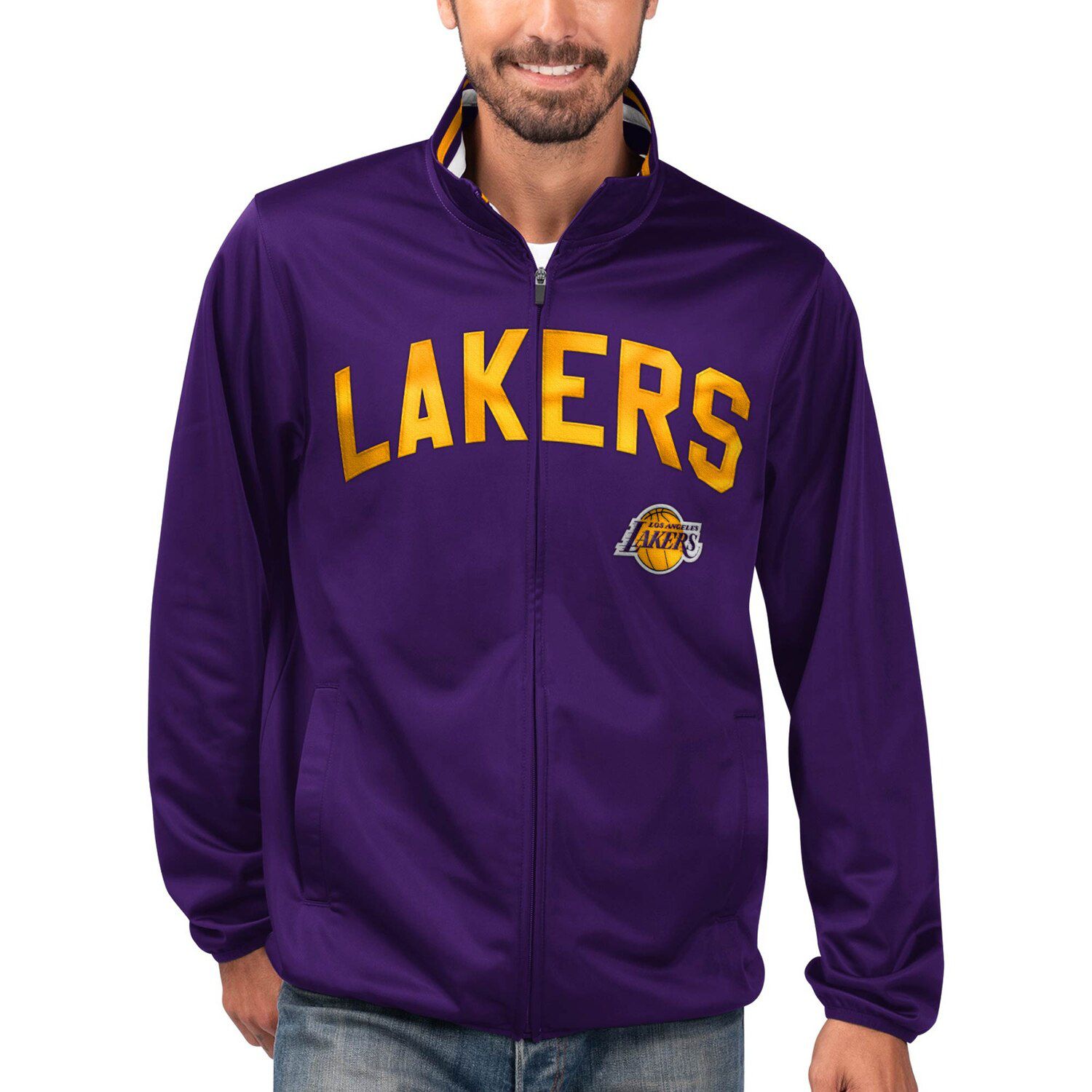 lakers track jacket