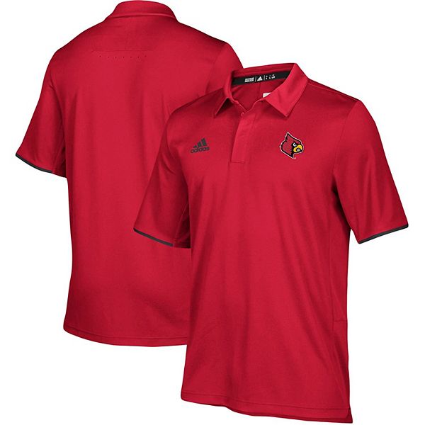 Louisville Cardinals adidas Climalite Short Sleeve Shirt Women's Red New XL