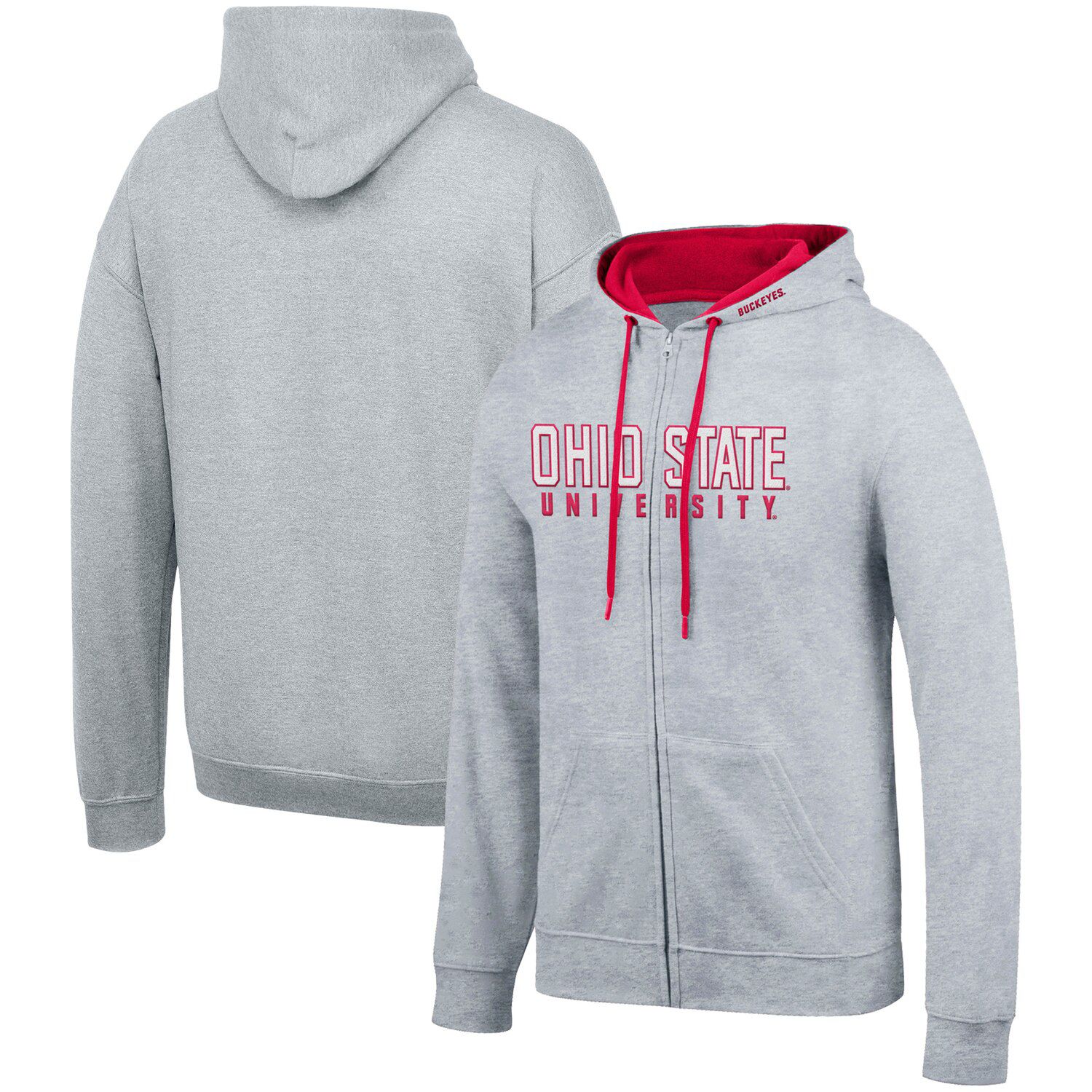 grey ohio state hoodie