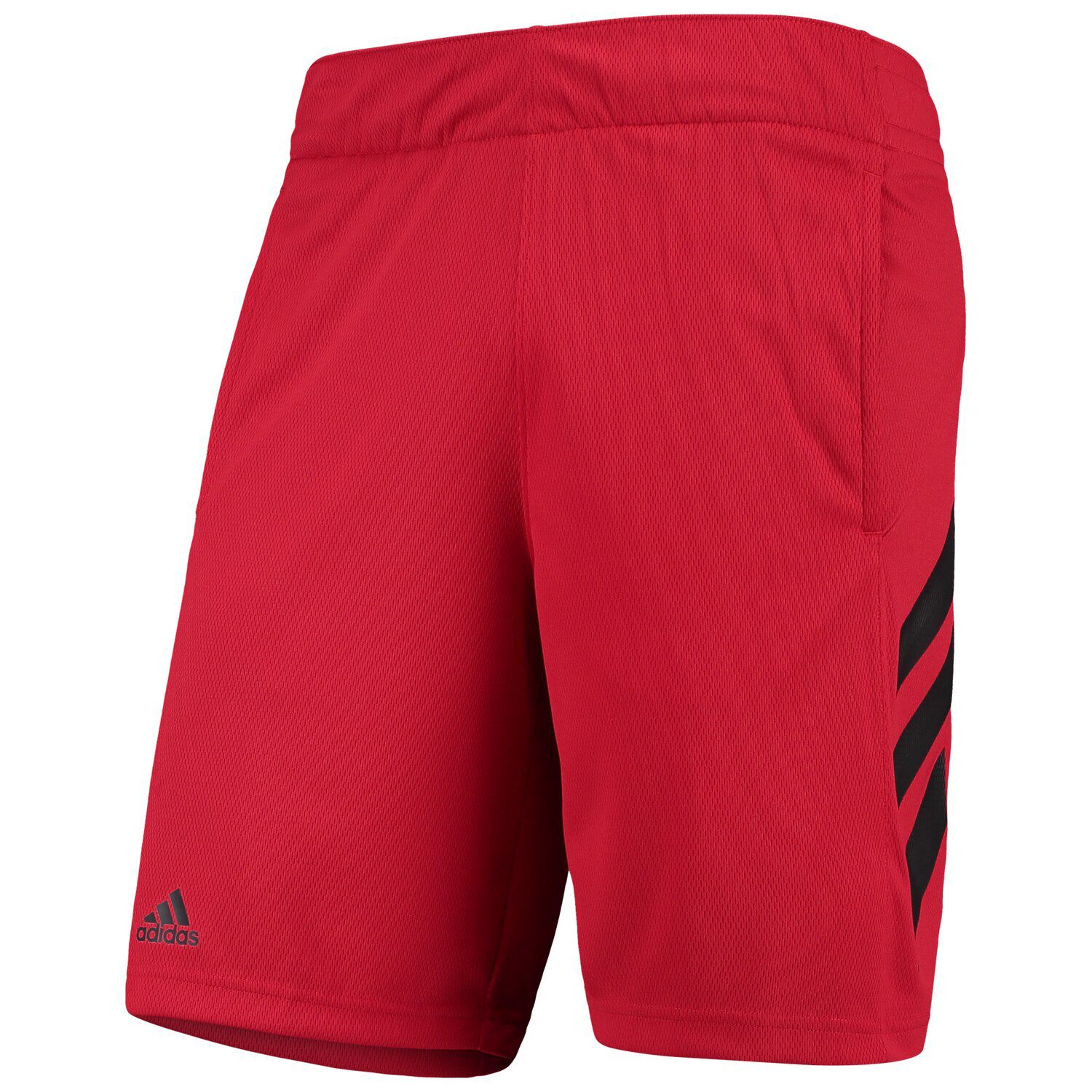 red adidas shorts mens