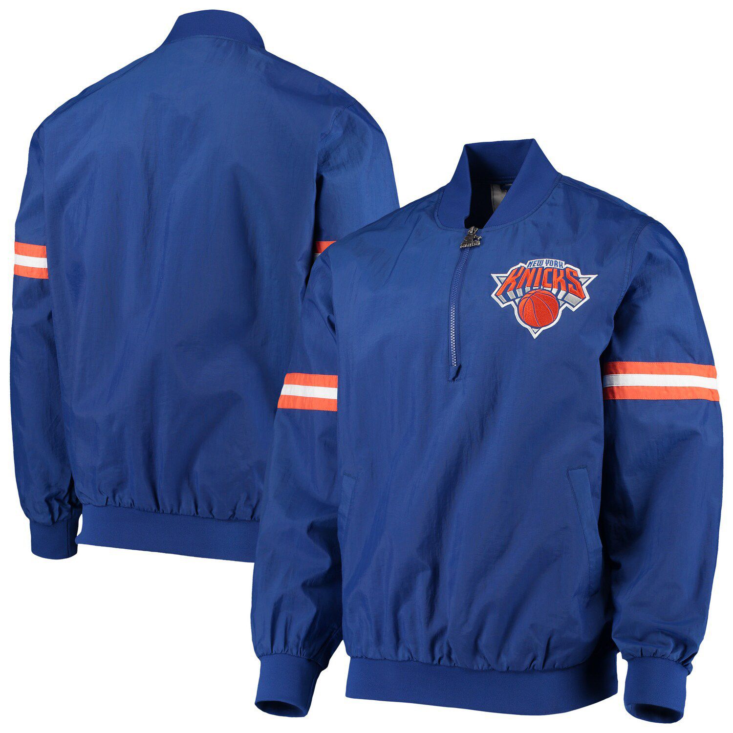 knicks starter pullover jacket