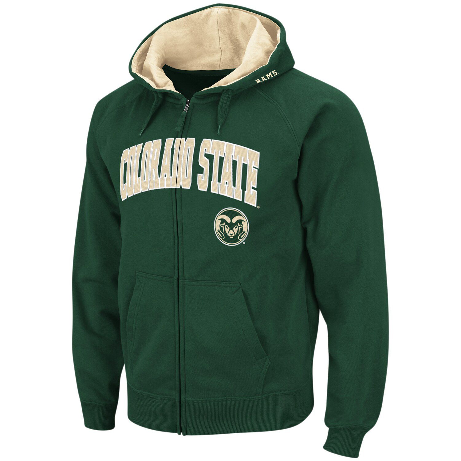 rams green hoodie