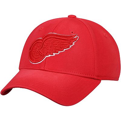 Men s adidas Red Detroit Red Wings Primary Tonal Flex Hat